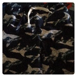 The children’s place shark swim trunks